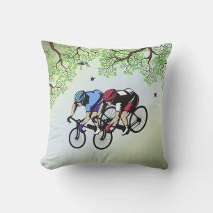 Coussin Course cycliste