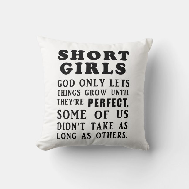 Coussin court de filles (Recto)