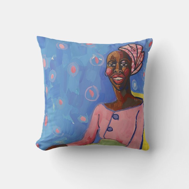 Coussin Cousin Betty par KAB Jeu d'oreiller (Recto)