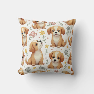 coussin coussin à chiot mignon