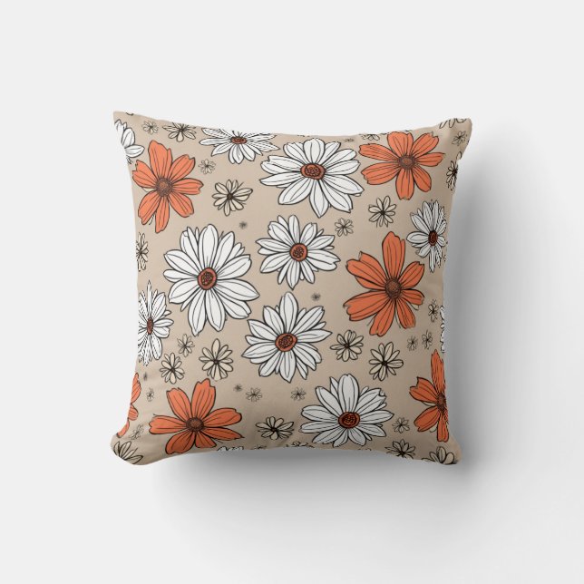 Coussin coussin à fleurs (Recto)