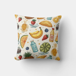 coussin coussin aux fruits d'été