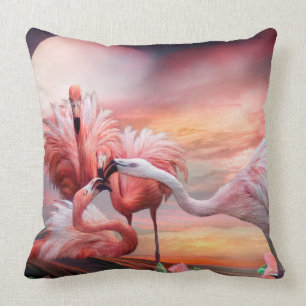 Coussin Coussin-Carré de concepteur d'art de baiser de