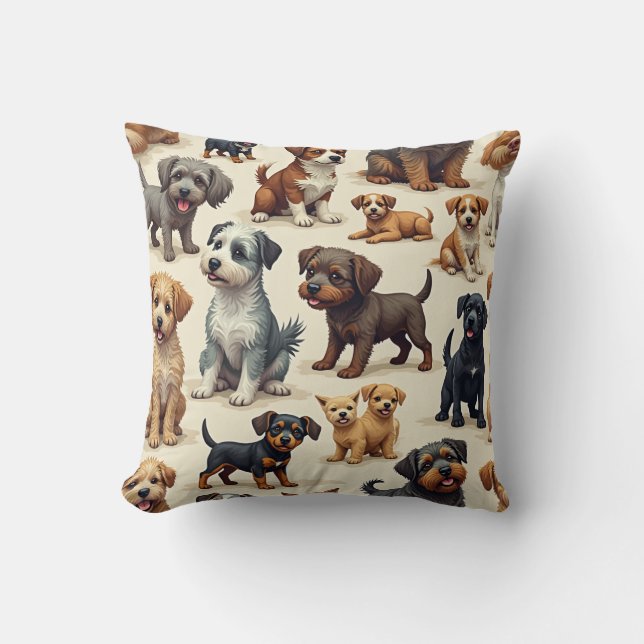 coussin coussin chien (Recto)