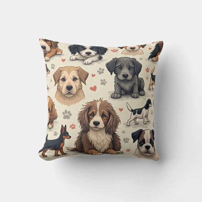 coussin coussin chien (Recto)