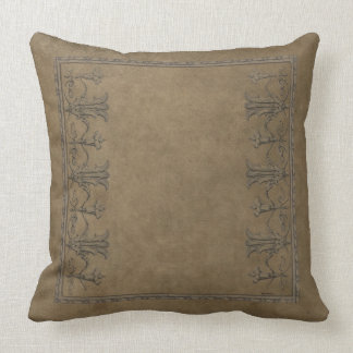 Coussin Coussin-Coton-Carré en cuir de Coussin-Jet