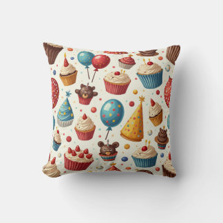 coussin coussin de fête d'anniversaire