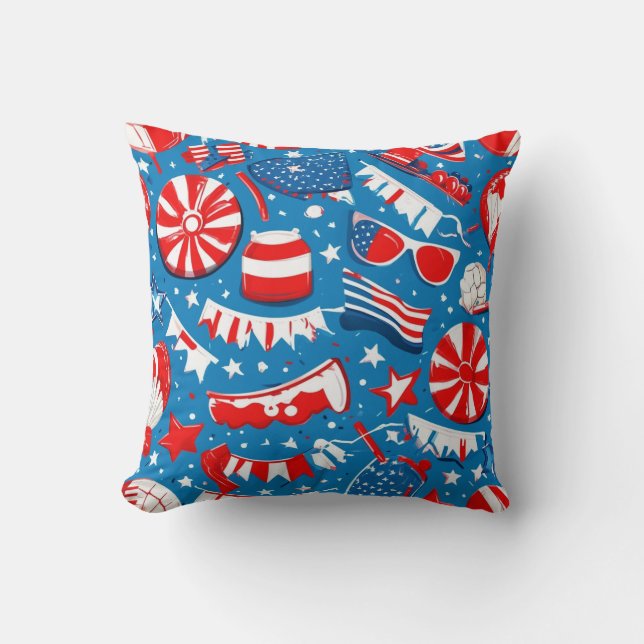 Coussin coussin de la journée du travail (Recto)