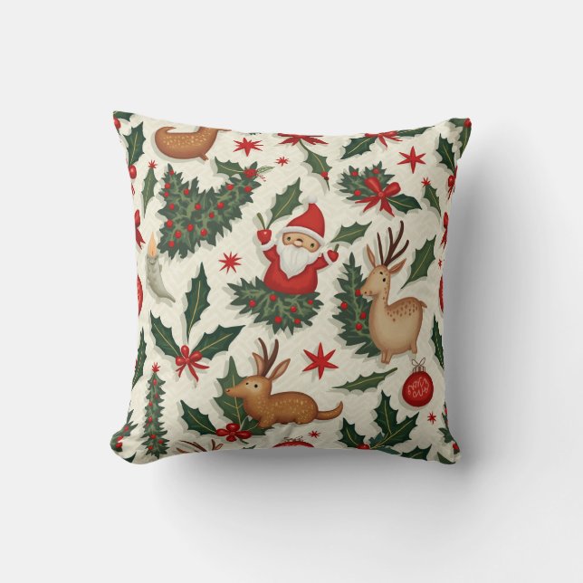 coussin coussin de noël (Recto)