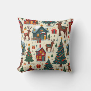 coussin coussin de noël