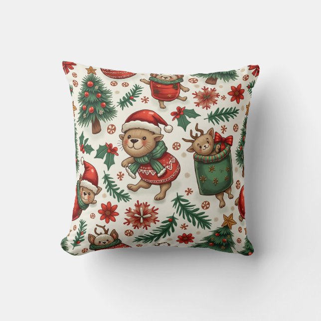 Coussin coussin de Noël (Recto)