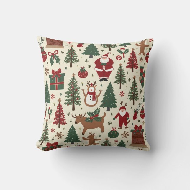 Coussin coussin de Noël (Recto)