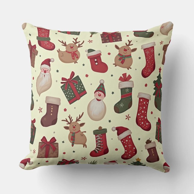 coussin coussin de noël (Recto)