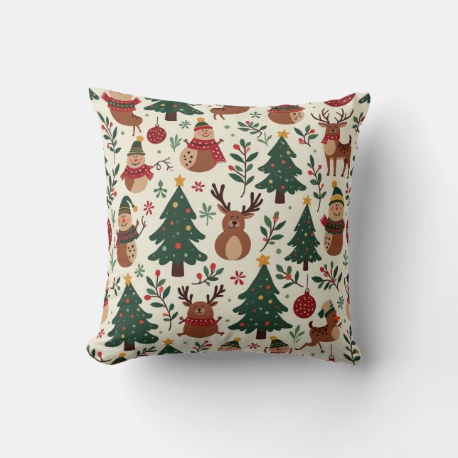 Coussin coussin de Noël (Recto)