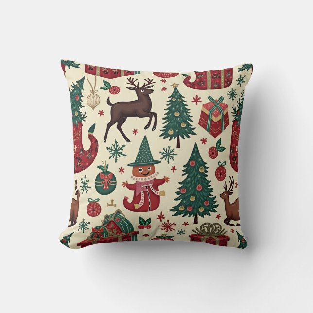 coussin coussin de noël (Recto)
