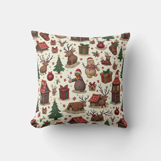 Coussin coussin de Noël (Recto)