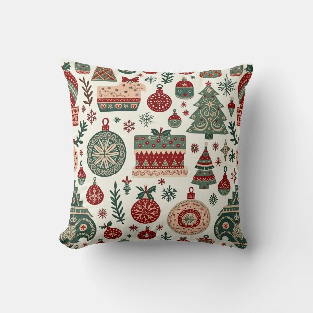 coussin coussin de noël (Recto)