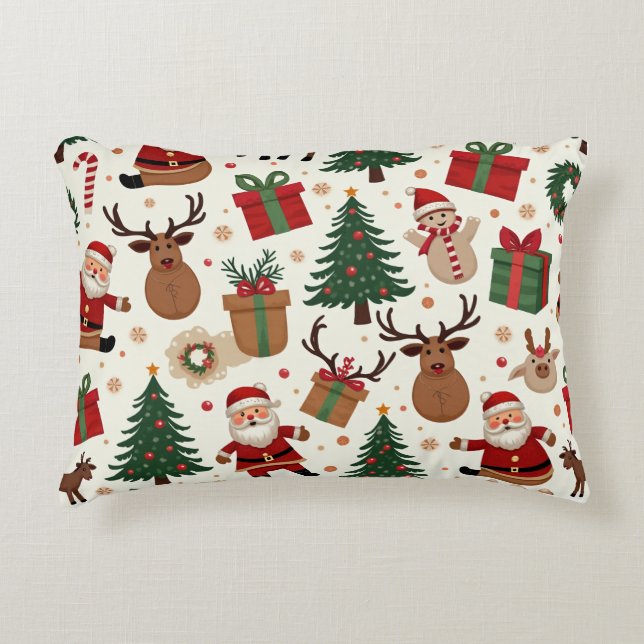 Coussin coussin de Noël. C'est un coussin que c (Devant)