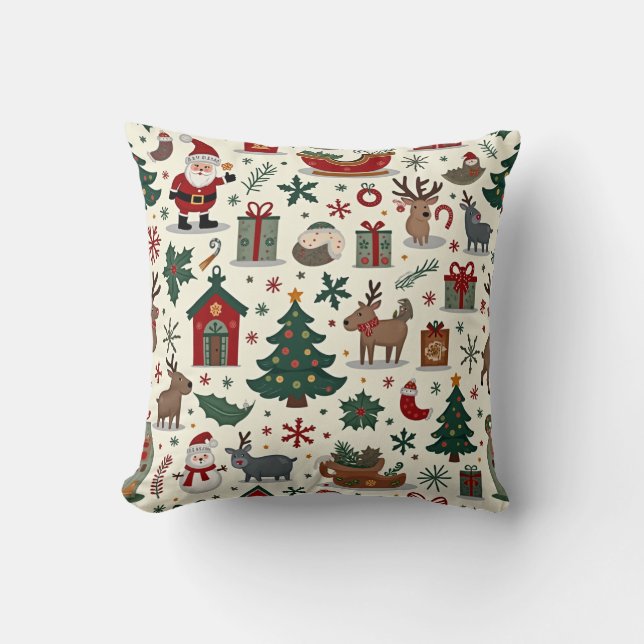 coussin coussin de noël (Modifier) (Recto)
