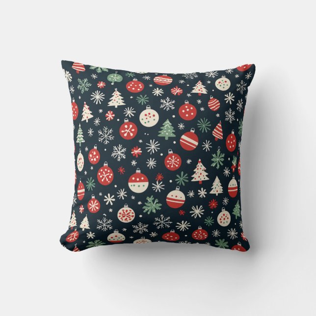 Coussin coussin de Noël simple (Recto)