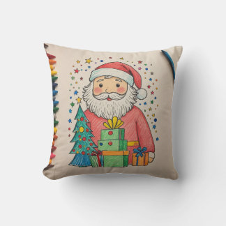Coussin coussin de Noël simple