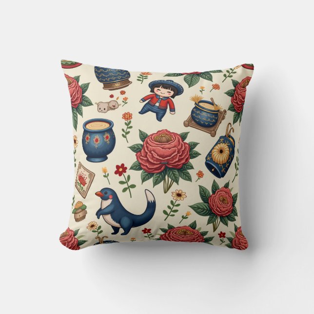 Coussin coussin de pingouin mignon (Recto)