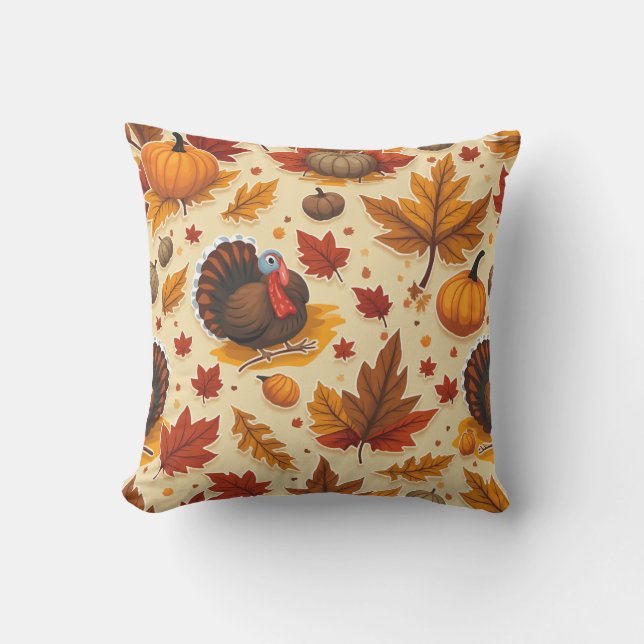 Coussin coussin de Thanksgiving (Recto)