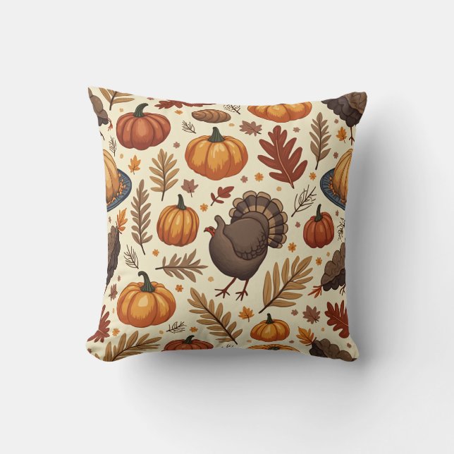 coussin coussin de thanksgiving (Recto)