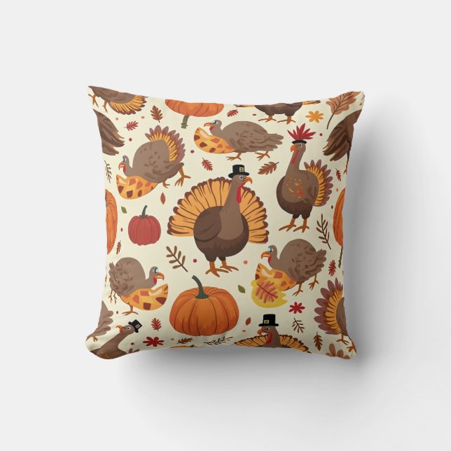 coussin coussin de thanksgiving (Recto)