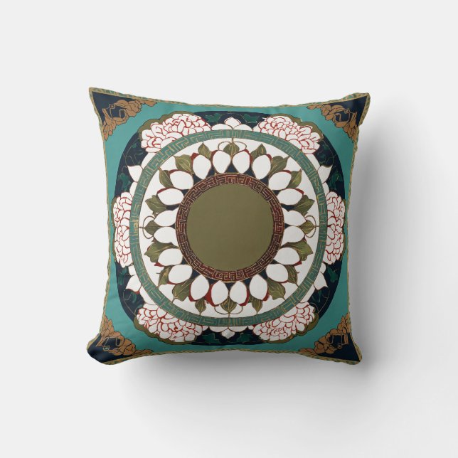 Coussin "Coussin décoratif imprimé moderne" (Recto)