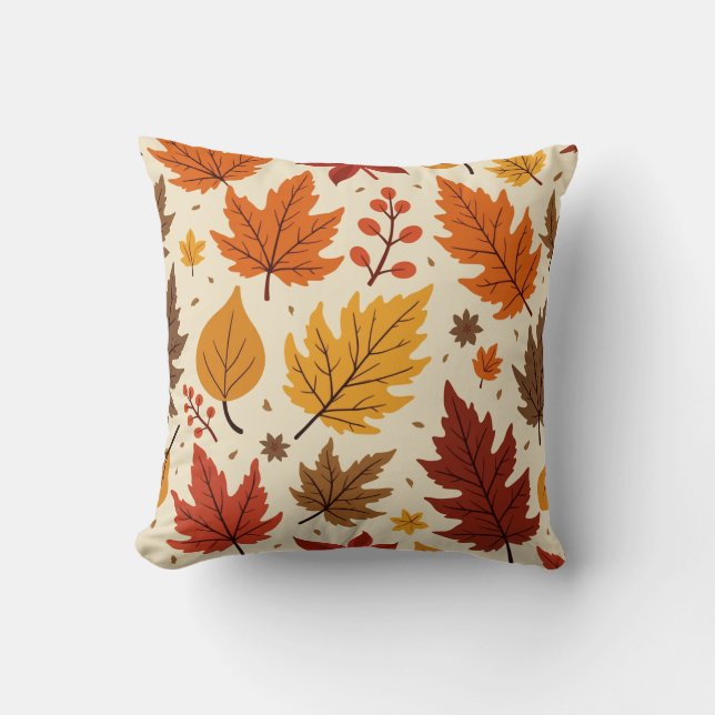 Coussin coussin d'humeur d'automne (Recto)