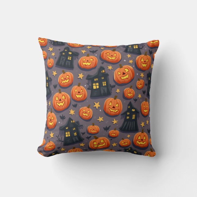 Coussin coussin du jour d'Halloween (Recto)
