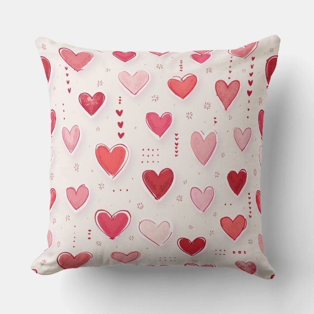 Coussin Coussin en forme de coeur (Recto)