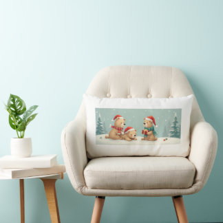 Coussin coussin en ours mignon