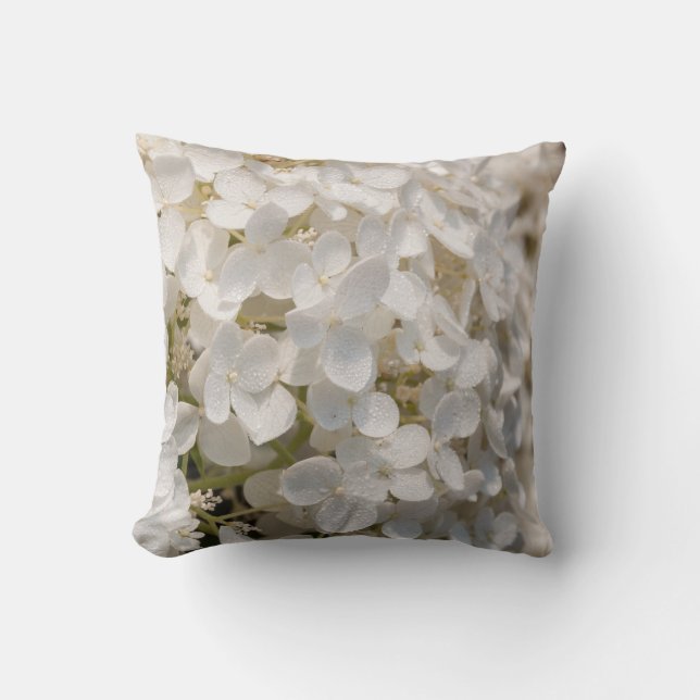 Coussin Coussin, fleurs blanche (Recto)
