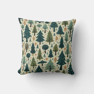 coussin coussin forestier