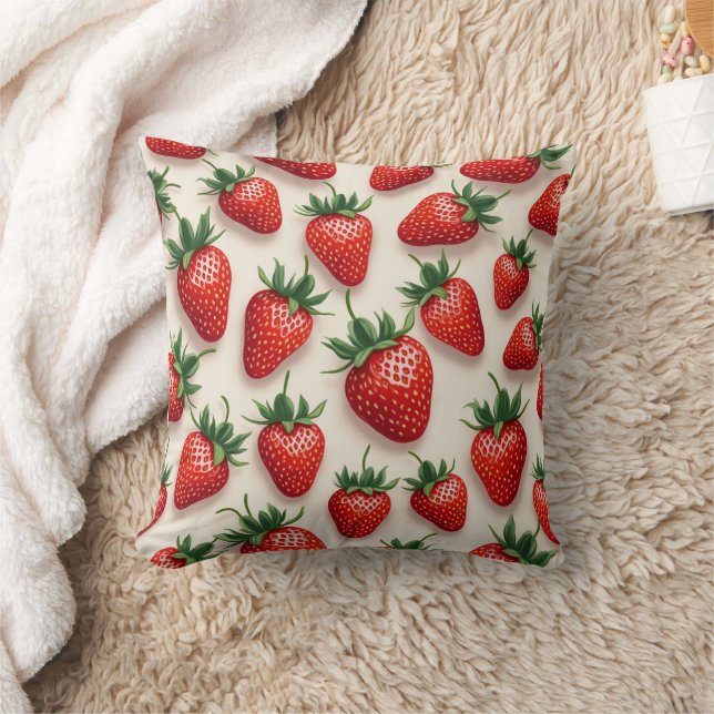 Coussin coussin fraise (Couverture)