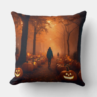 Coussin "Coussin imprimé Halloween Éffrayant