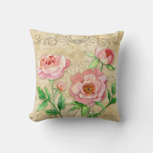 Coussin Coussin-mère de la florale Vintage Peony