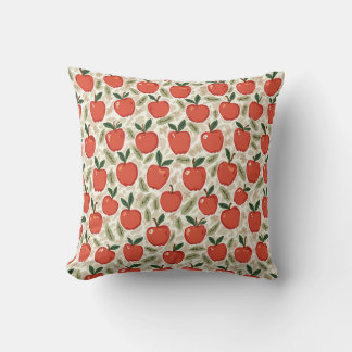 Coussin coussin motif pomme