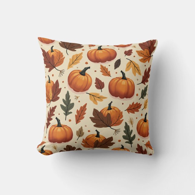 Coussin coussin motif Thanksgiving (Recto)