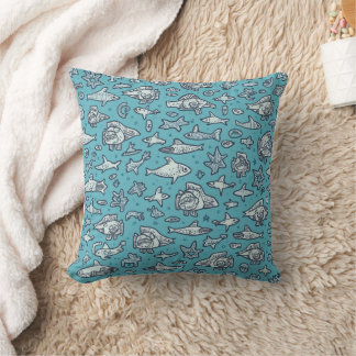 coussin coussin sous la mer