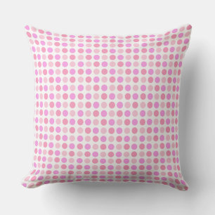 Coussin Coutume Pois roses Adorables Jeu d'oreiller