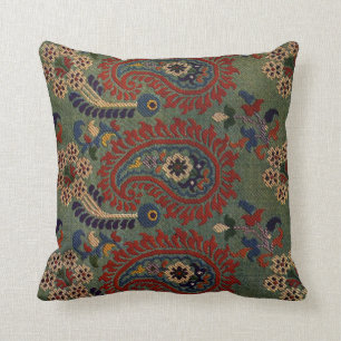 Coussin Couverture morrocan verte