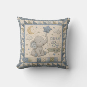 Coussin Couvre-lit éléphant Rêve Grand