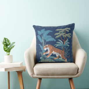 Coussin Couvre-lit vintage en porcelaine chinoise