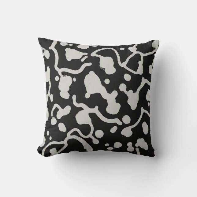 Coussin Cow pattern Throw Cushion (Recto)