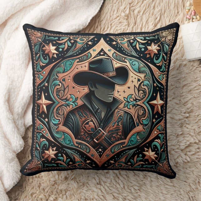 Coussin Cowboy en cuir à outils (Couverture)