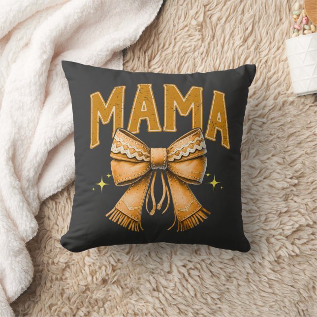 Coussin "Cowgirl Mama - Western Love Tee (Couverture)