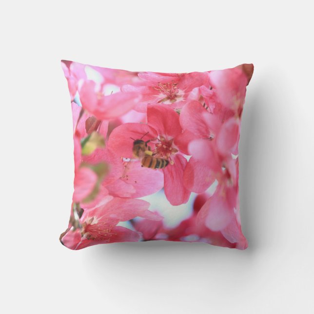 Coussin Crabapper abeilles 2 (Recto)